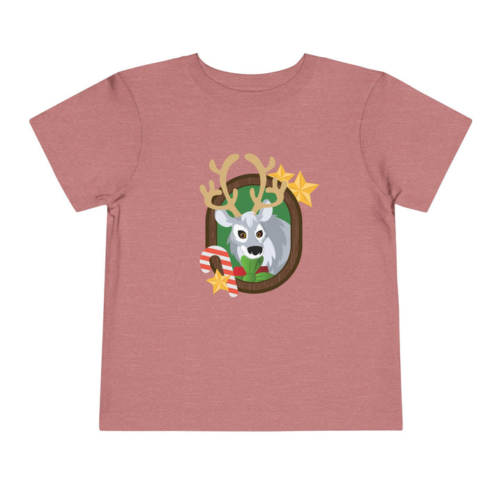 Reindeer Portrait of Nature Toddler Soft Shirt