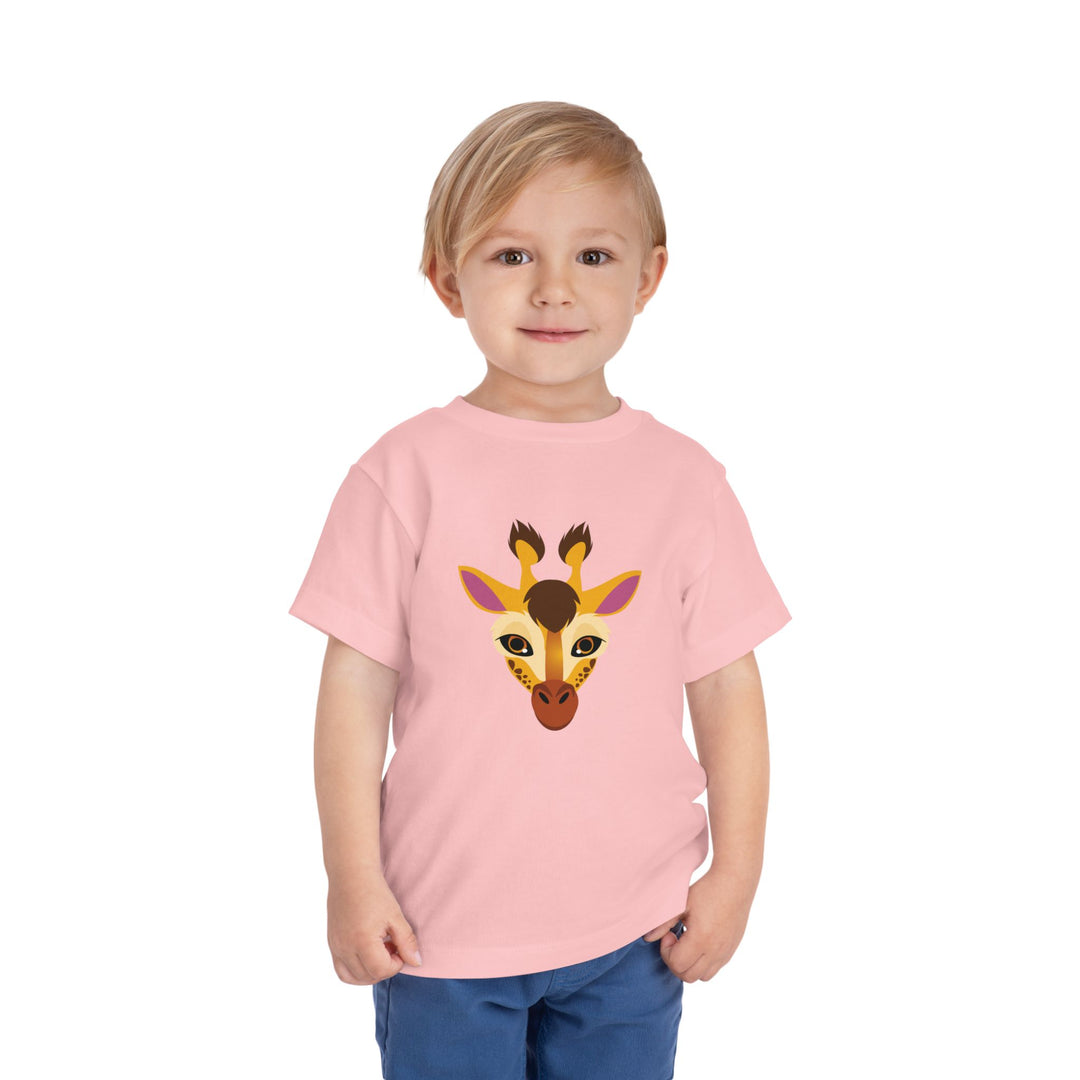 Giraffe Wild Faces Toddler Soft Shirt