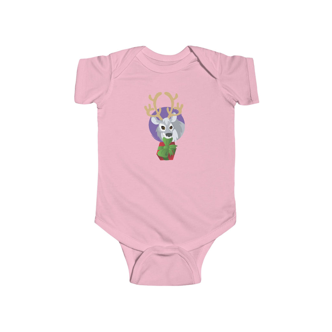 Reindeer Wild Faces Soft Baby Bodysuit