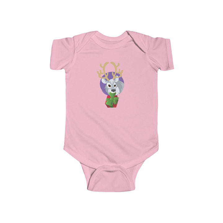 Reindeer Wild Faces Soft Baby Bodysuit