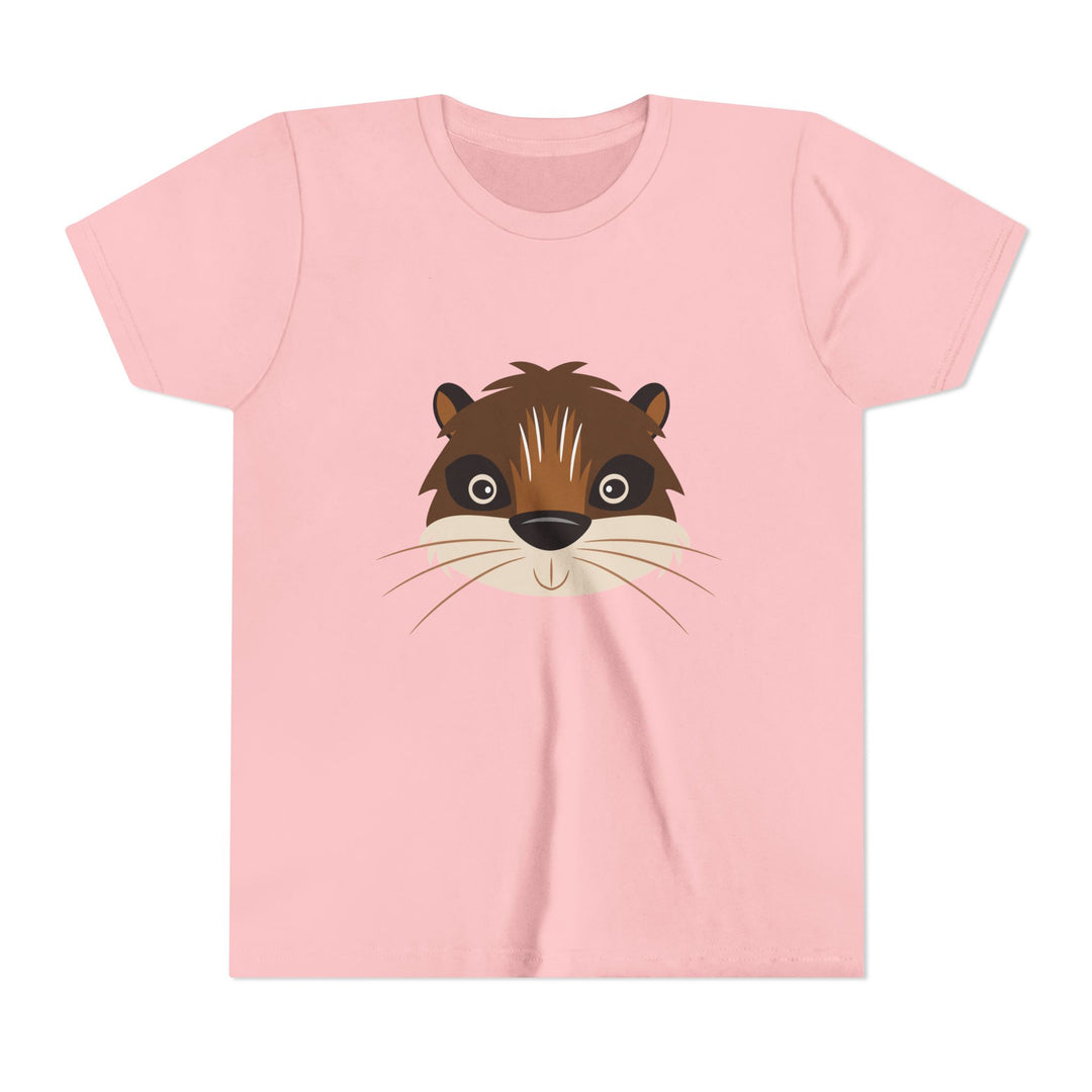 Otter Wild Faces Youth Soft Shirt