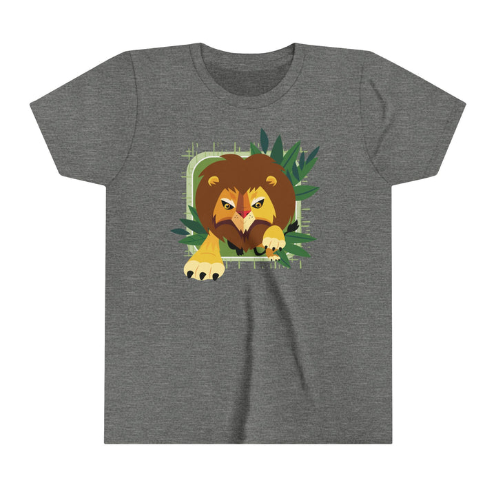 Lion In Your Face Youth Soft Shirt