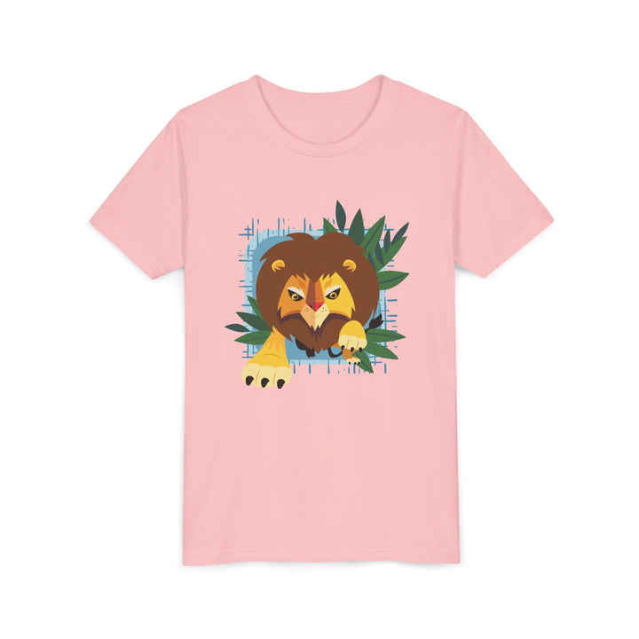 Lion In Your Face Youth Soft Shirt