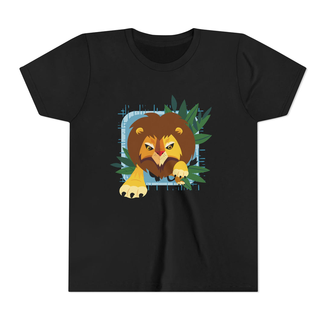 Lion In Your Face Youth Soft Shirt