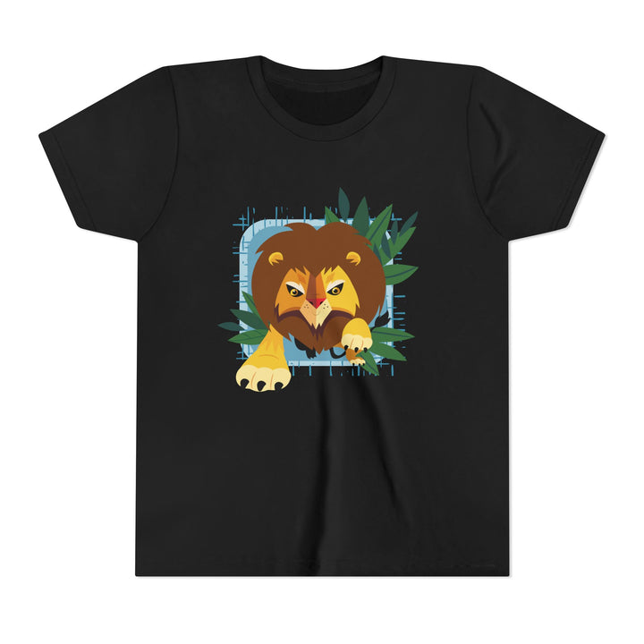 Lion In Your Face Youth Soft Shirt