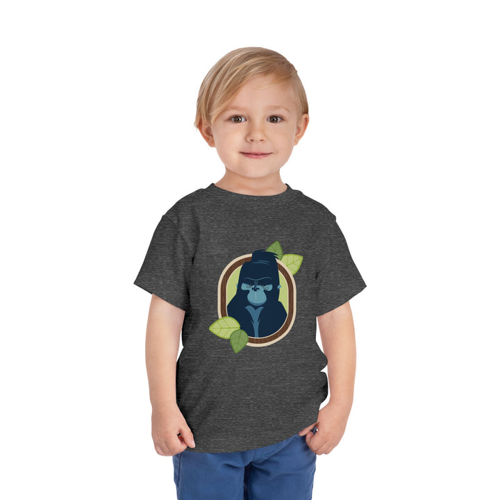 Gorilla Portrait of Nature Toddler Soft Shirt