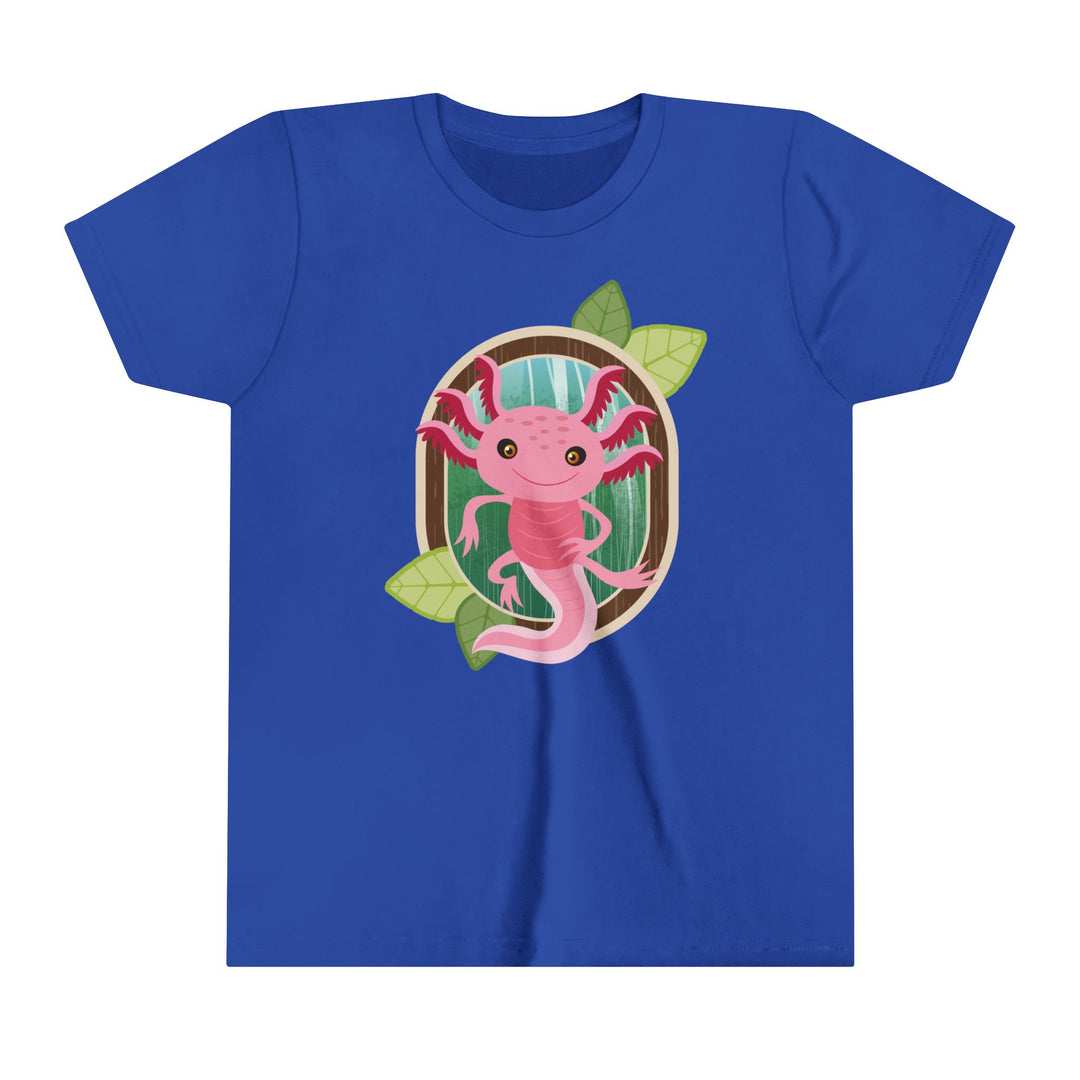 Axolotl Portrait of Nature Youth Soft Shirt