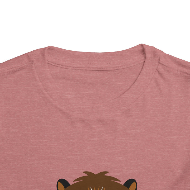 Otter Wild Faces Soft Shirt - Toddler