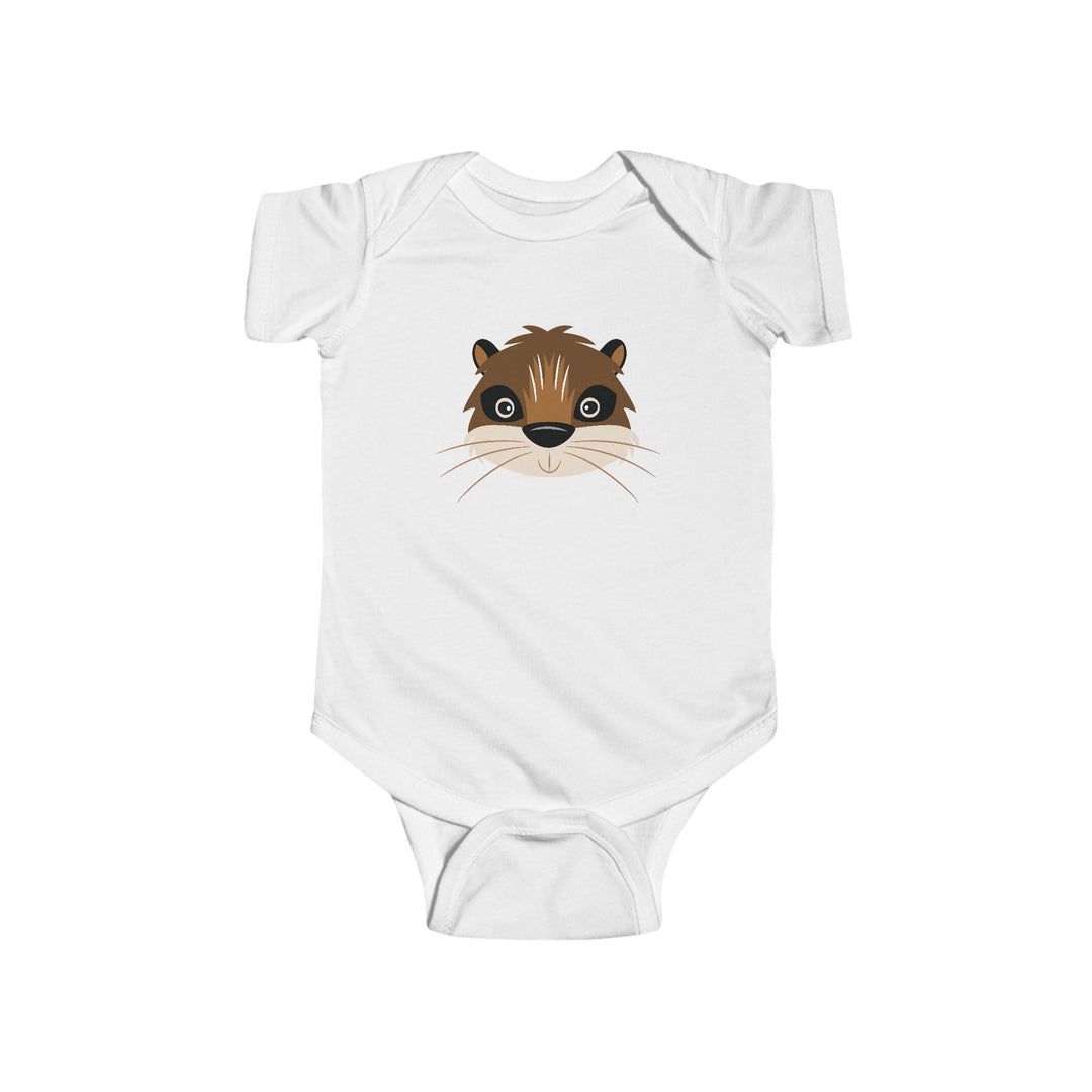 Otter Wild Faces Baby Onesie