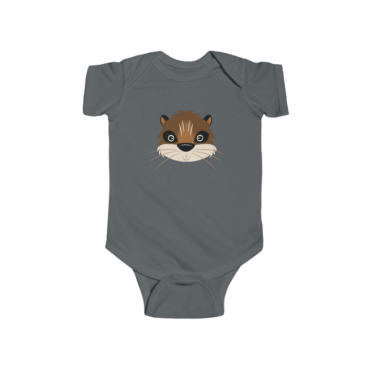 Otter Wild Faces Baby Onesie