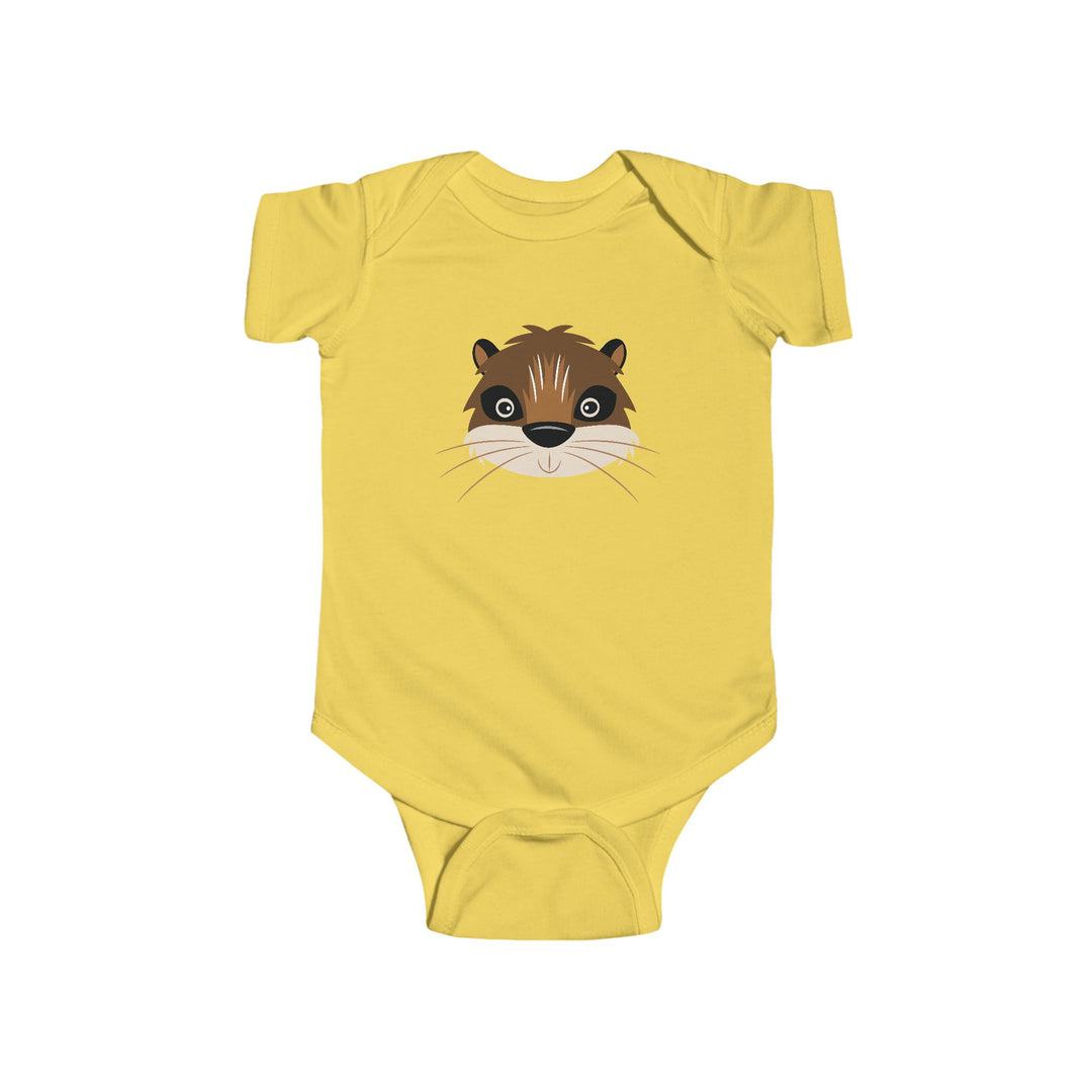 Otter Wild Faces Baby Onesie