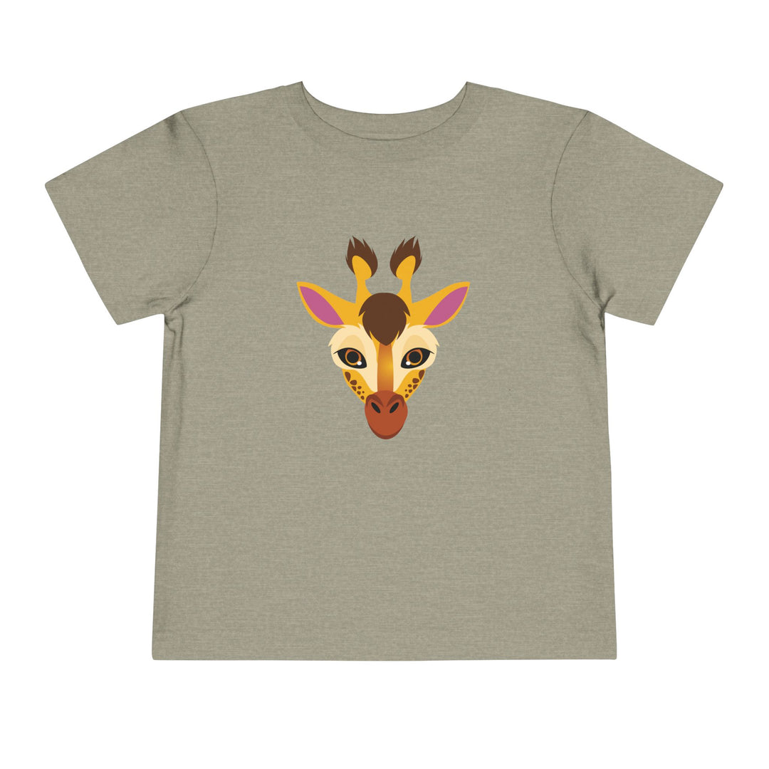 Giraffe Wild Faces Toddler Soft Shirt