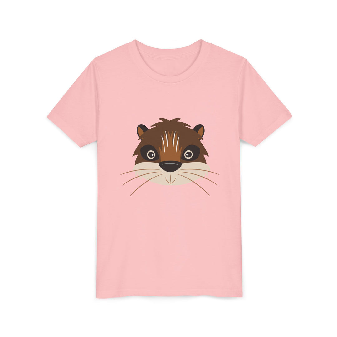 Otter Wild Faces Youth Soft Shirt