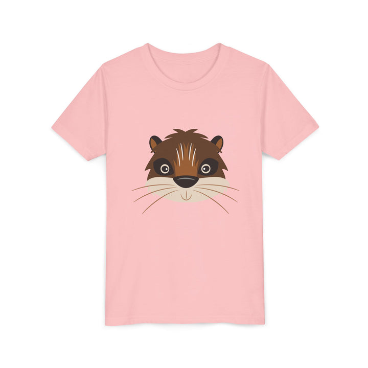 Otter Wild Faces Youth Soft Shirt