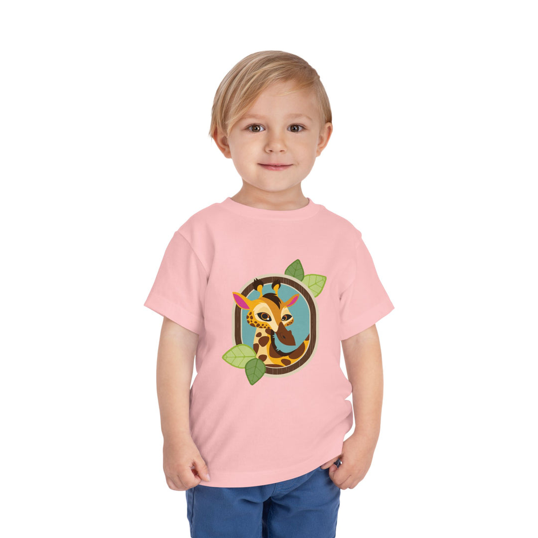 Giraffe Portrait Soft Shirt - Toddler