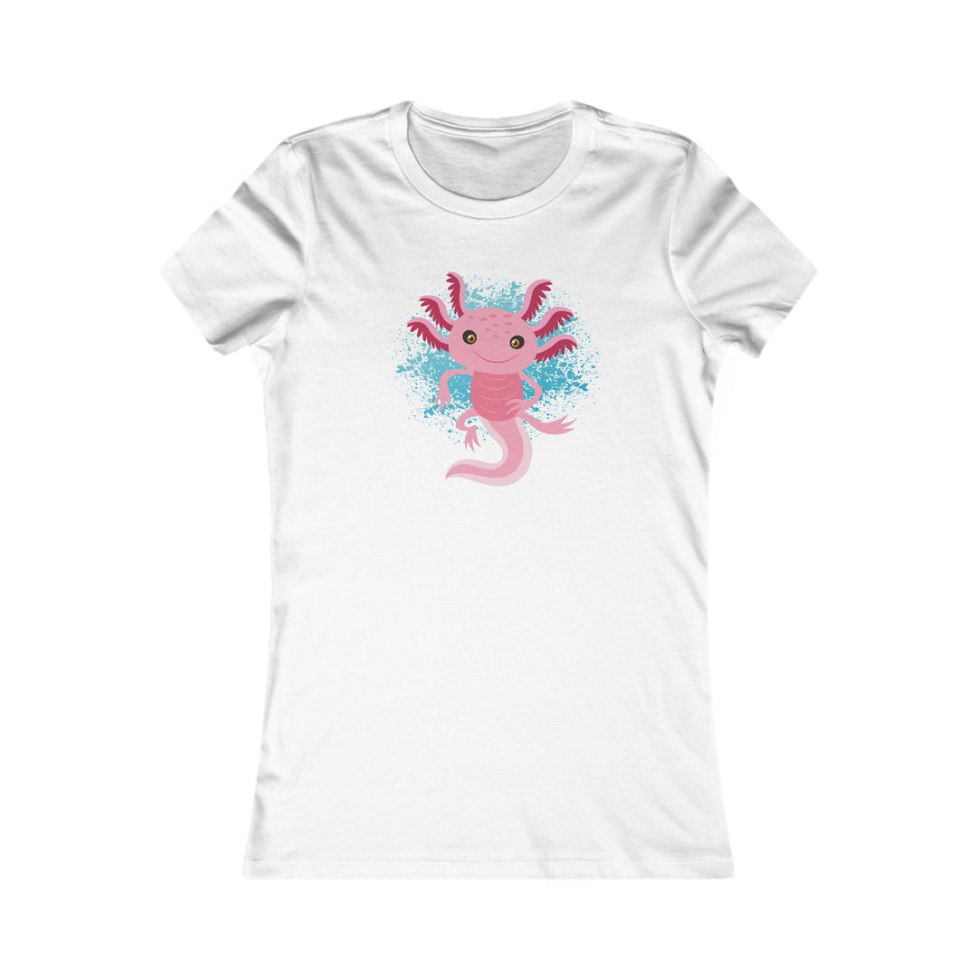 Axolotl Living Wildly Women's Cut Tee