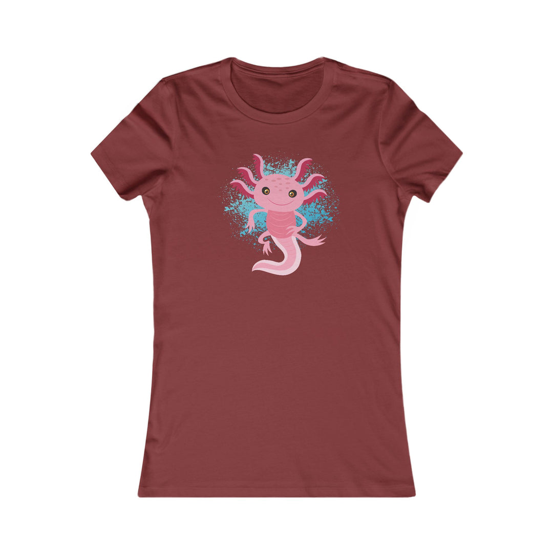 Axolotl Living Wildly Women's Cut Tee