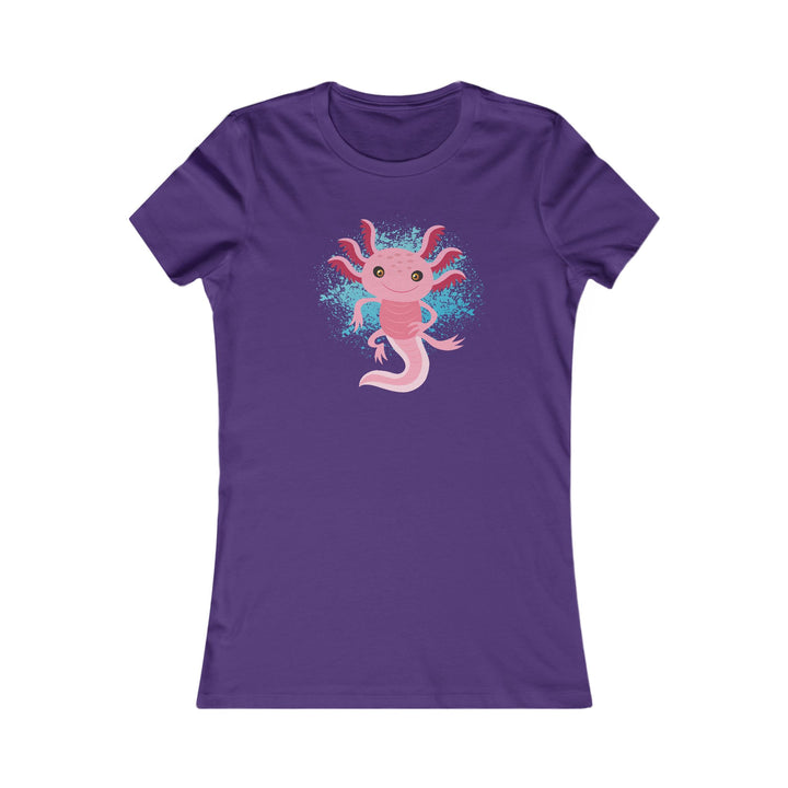 Axolotl Living Wildly Women's Cut Tee