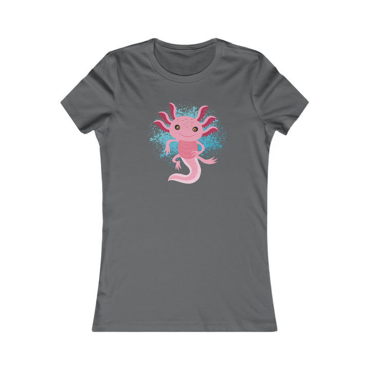 Axolotl Living Wildly Women's Cut Tee