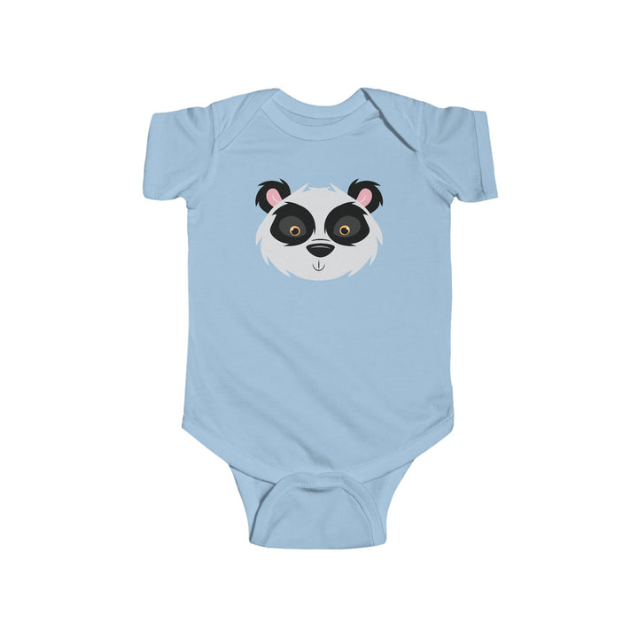 Panda Wild Faces Soft Baby Onesie