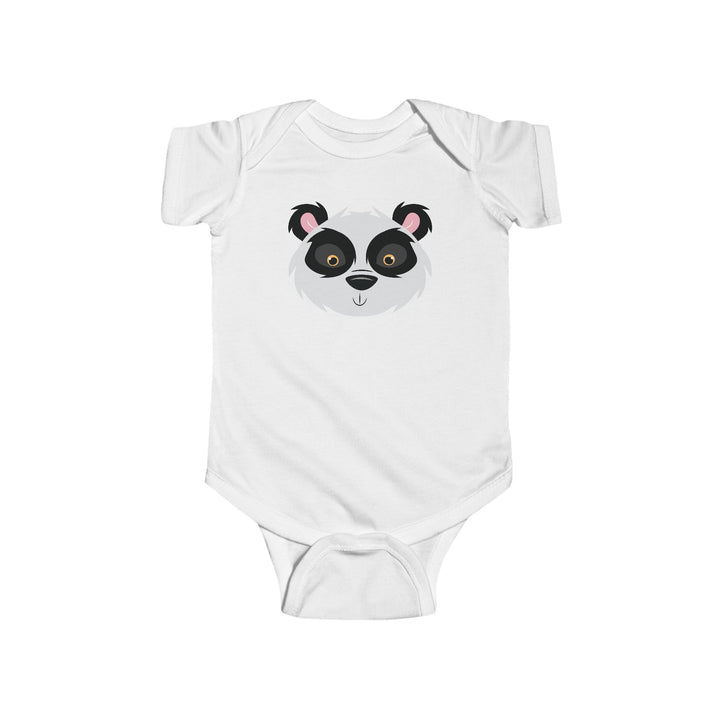 Panda Wild Faces Soft Baby Onesie