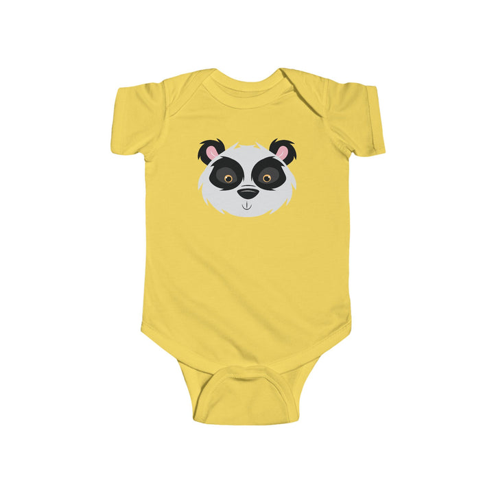 Panda Wild Faces Soft Baby Onesie