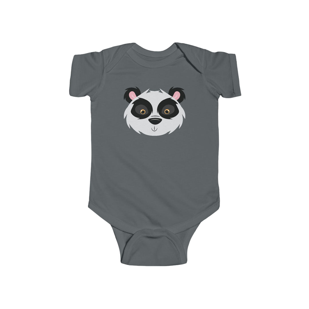 Panda Wild Faces Soft Baby Onesie