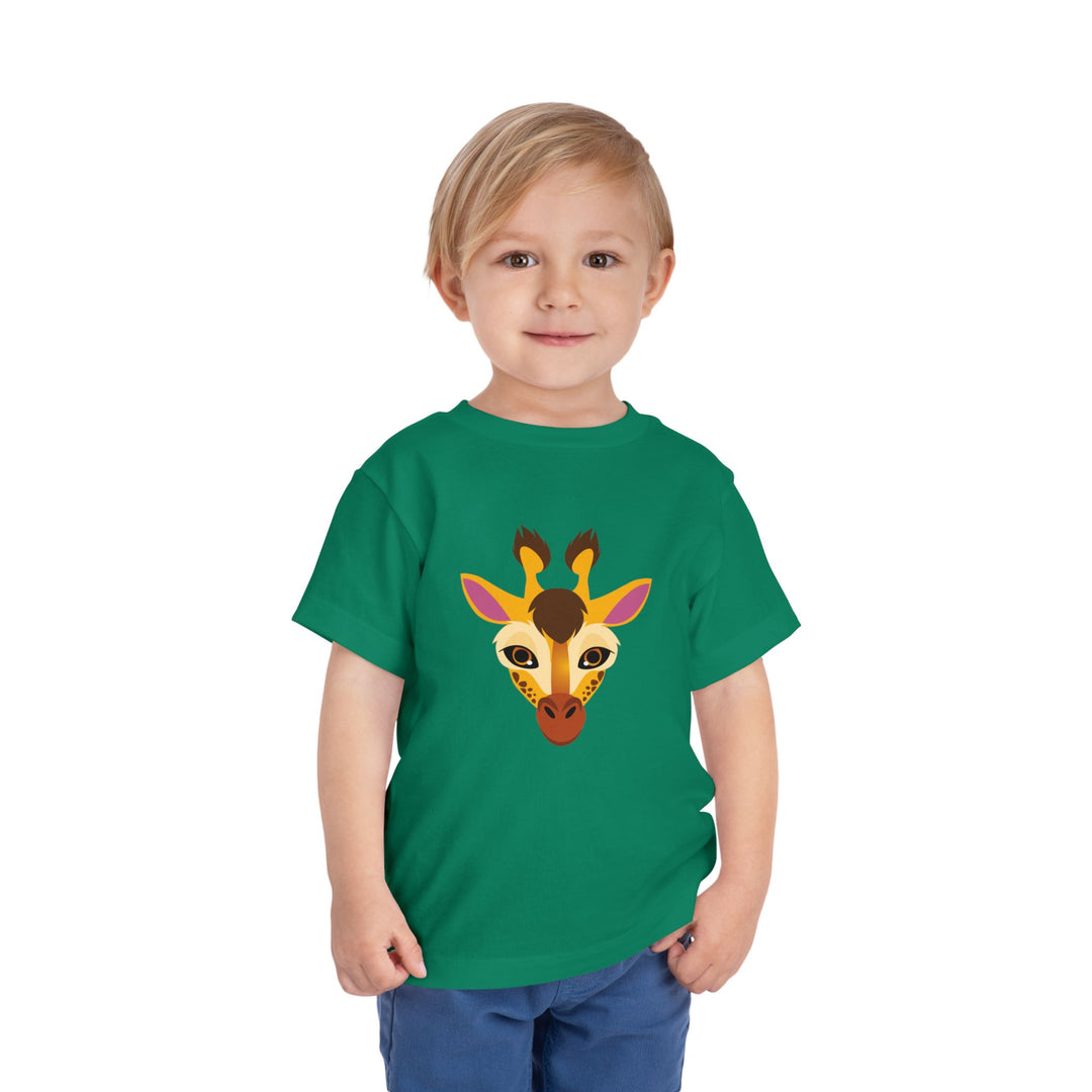 Giraffe Wild Faces Soft Shirt - Toddler