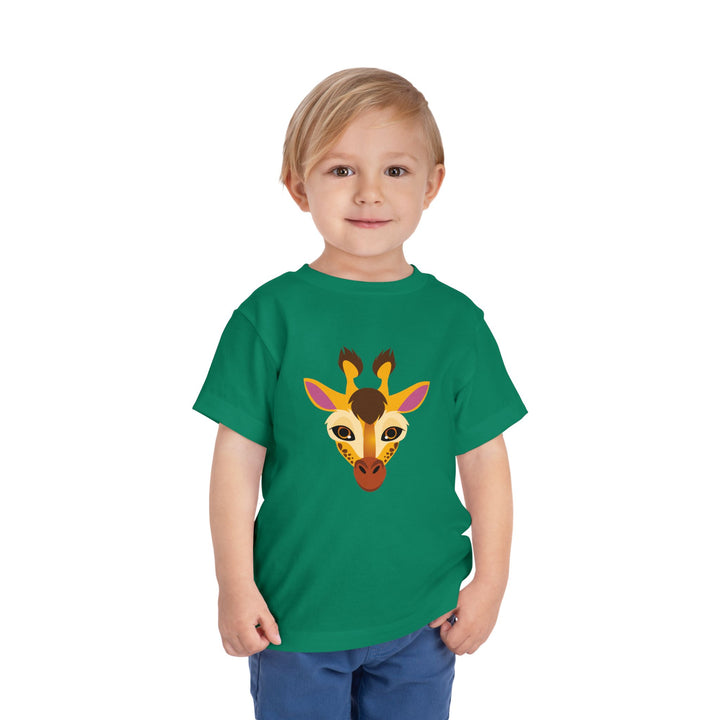 Giraffe Wild Faces Soft Shirt - Toddler