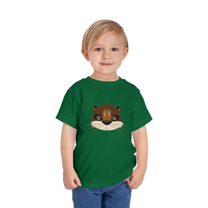 Otter Wild Faces Toddler Soft Shirt