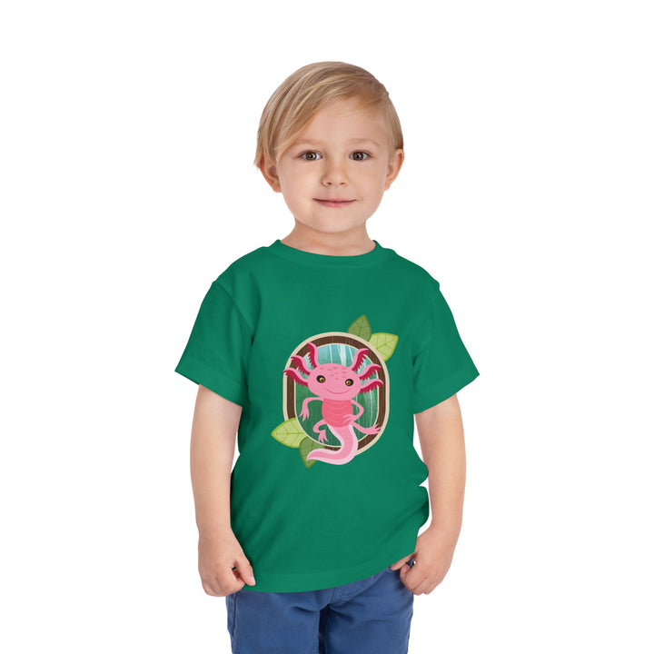 Axolotl Portrait of Nature Soft Shirt - Toddler