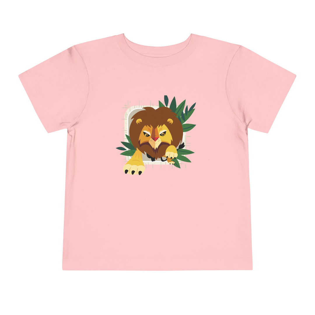 Lion In Your Face Toddler Soft Shirt