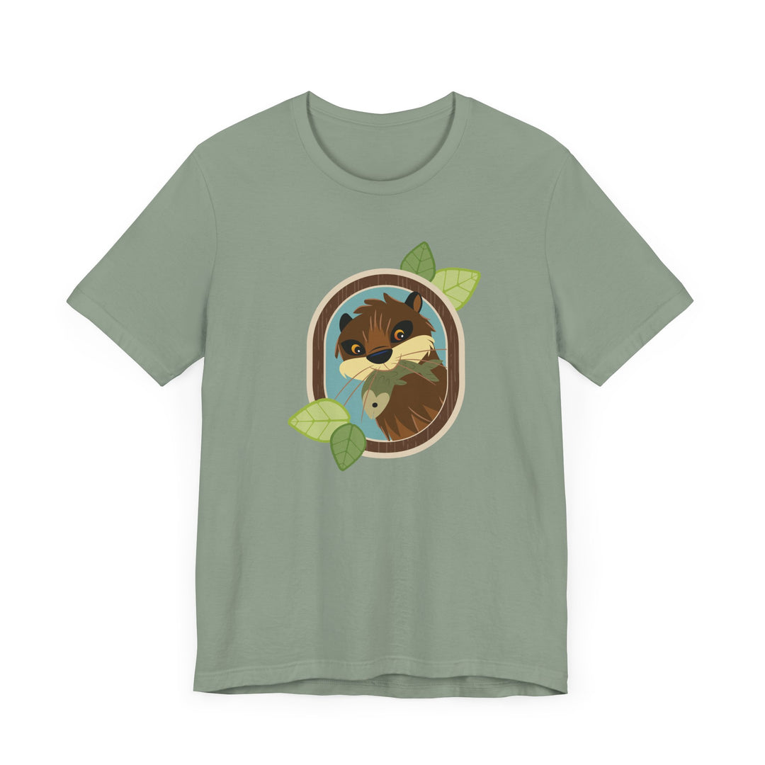 Otter Portrait of Nature Soft Shirt - Adult