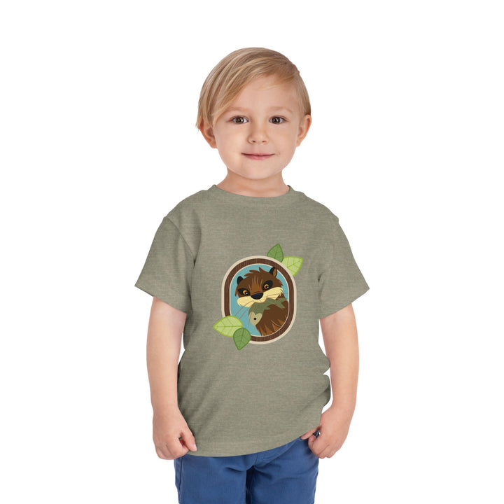 Otter Portrait of Nature Soft Shirt - Toddler