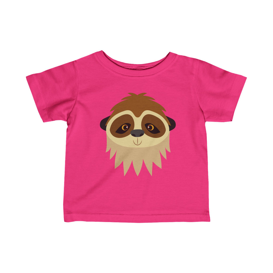 Sloth Wild Faces Baby Soft Shirt