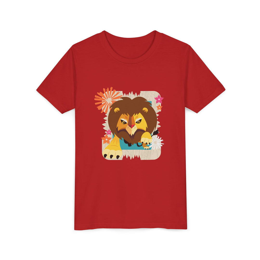 Lion Firework Youth Soft Shirt