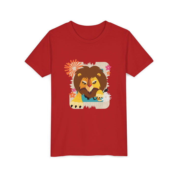 Lion Firework Youth Soft Shirt