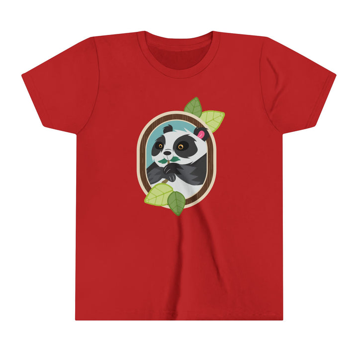 Panda Portrait of Nature Youth Soft Shirt