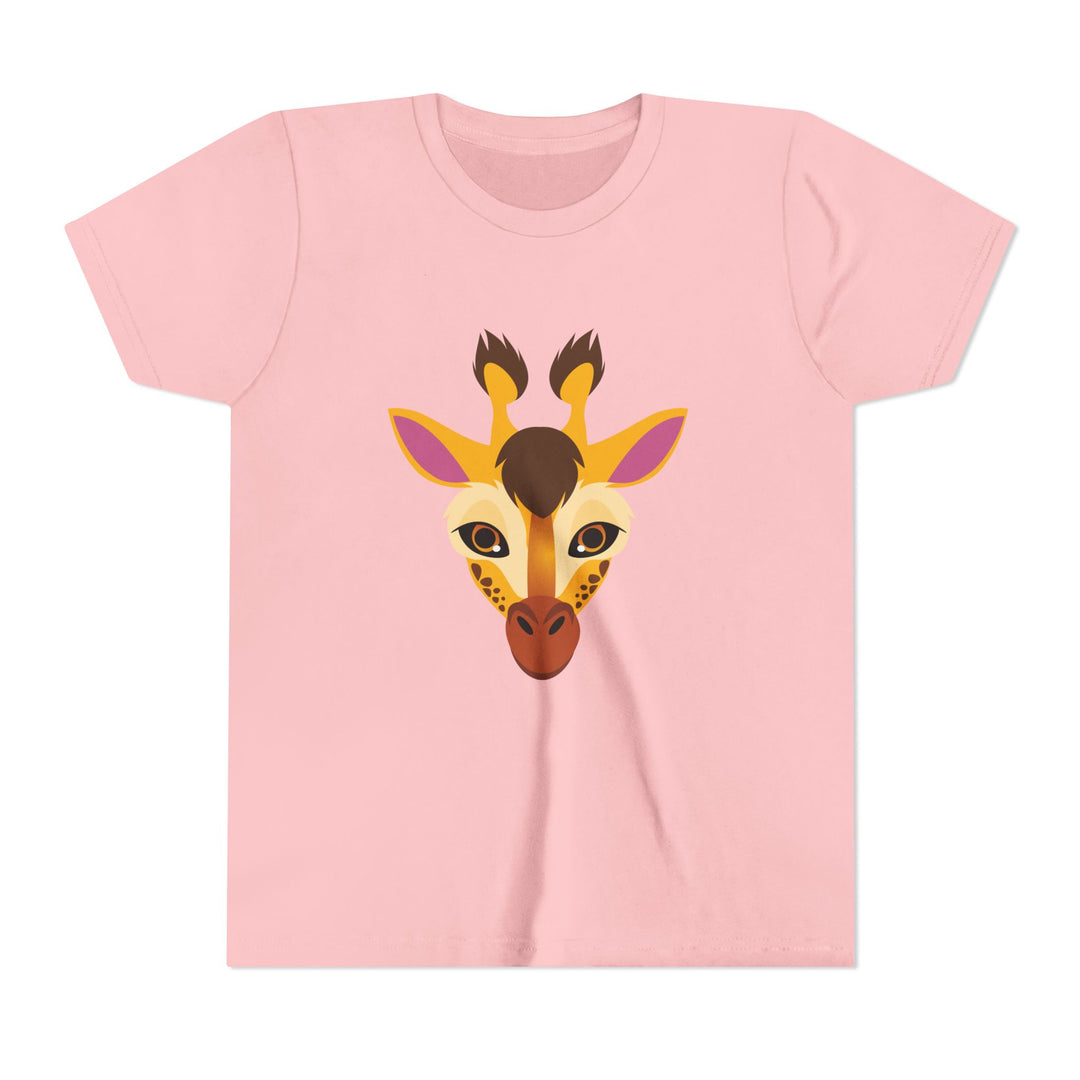 Giraffe Wild Faces Youth Soft Shirt