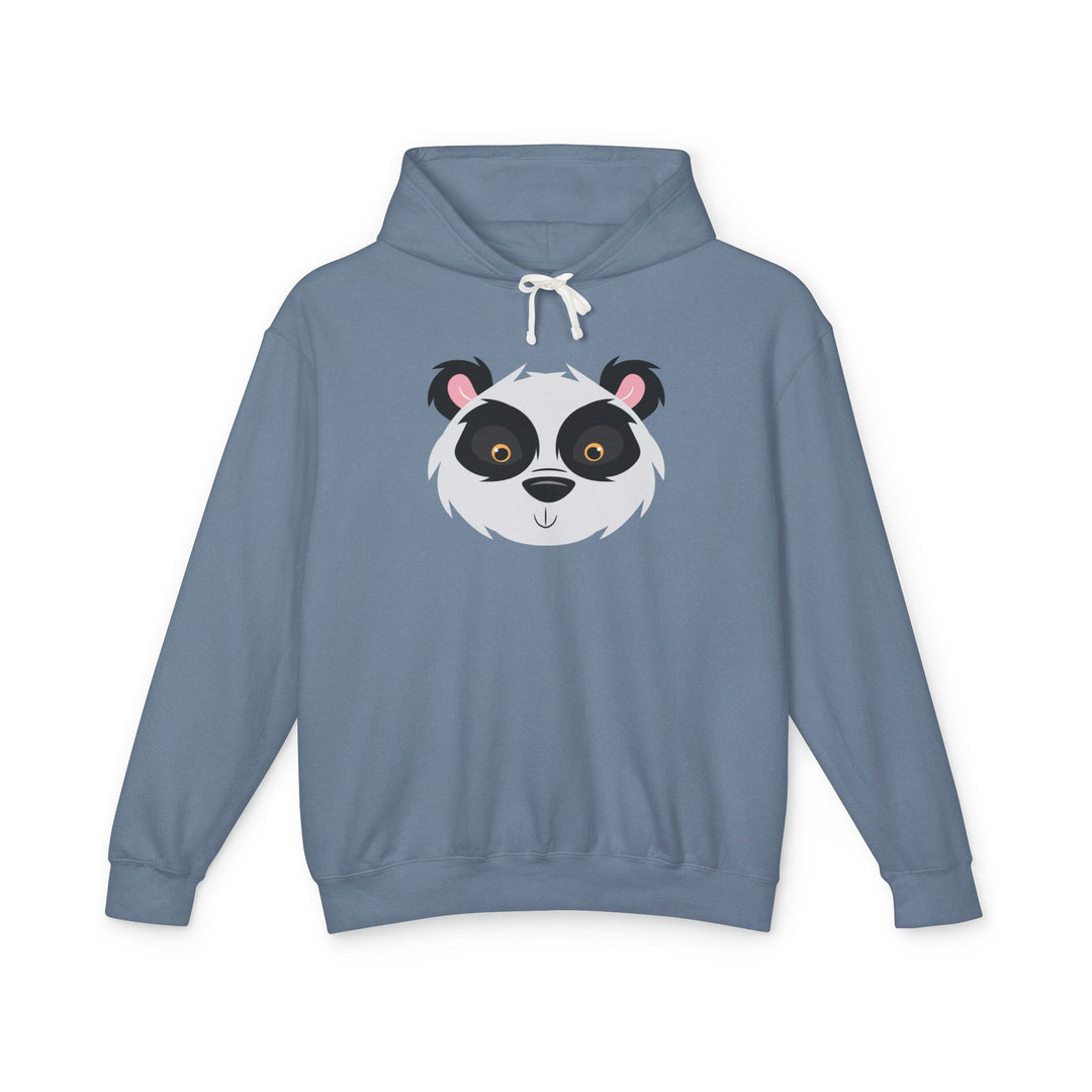 Panda Wild Faces Lightweight Hooded Sweatshirt - Adult