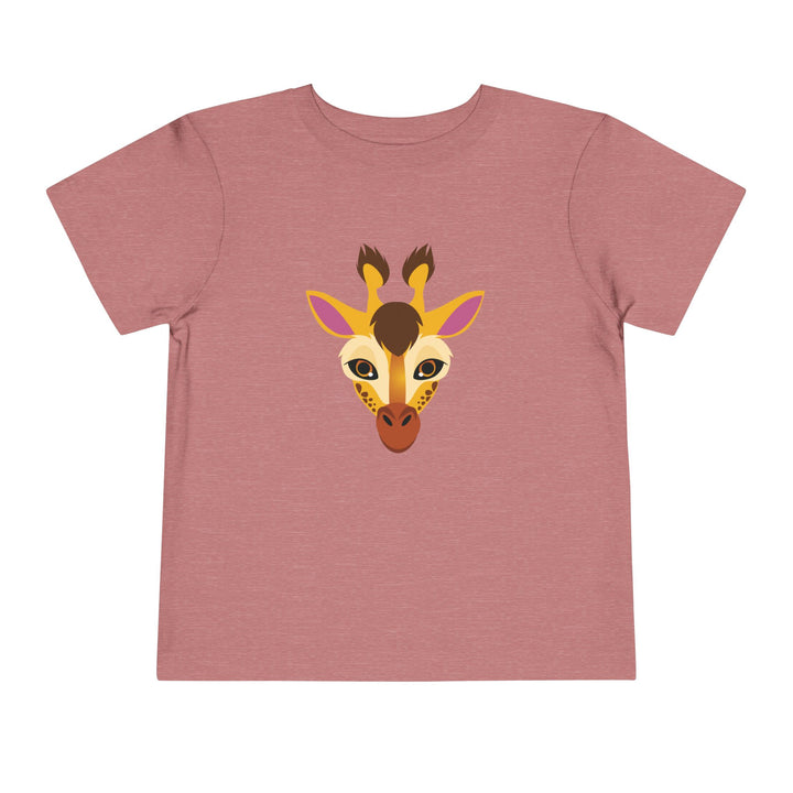 Giraffe Wild Faces Toddler Soft Shirt