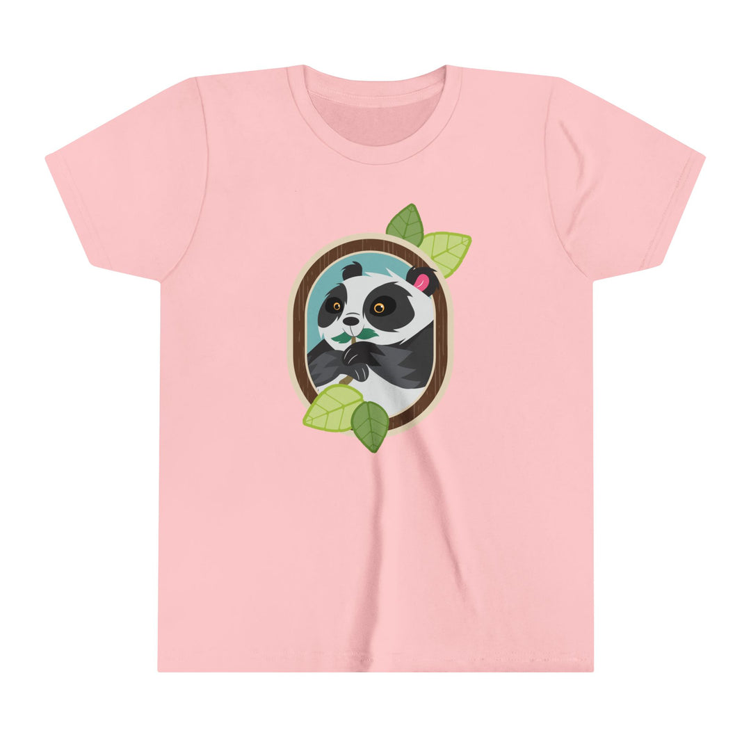 Panda Portrait of Nature Youth Soft Shirt