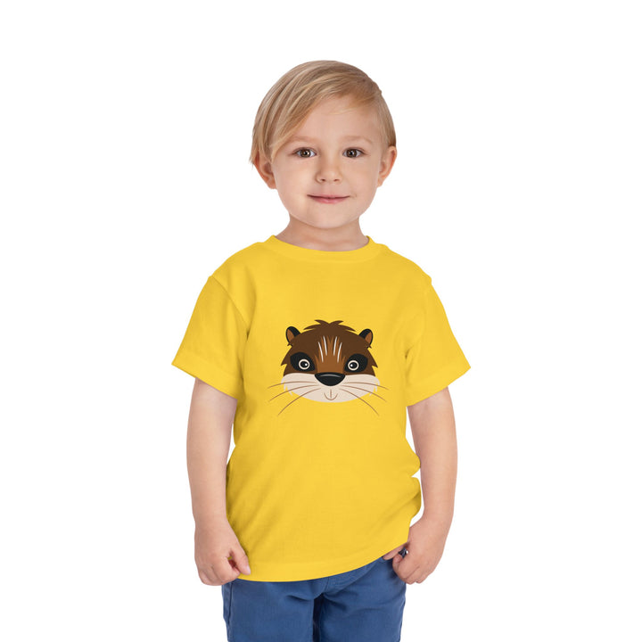 Otter Wild Faces Toddler Soft Shirt