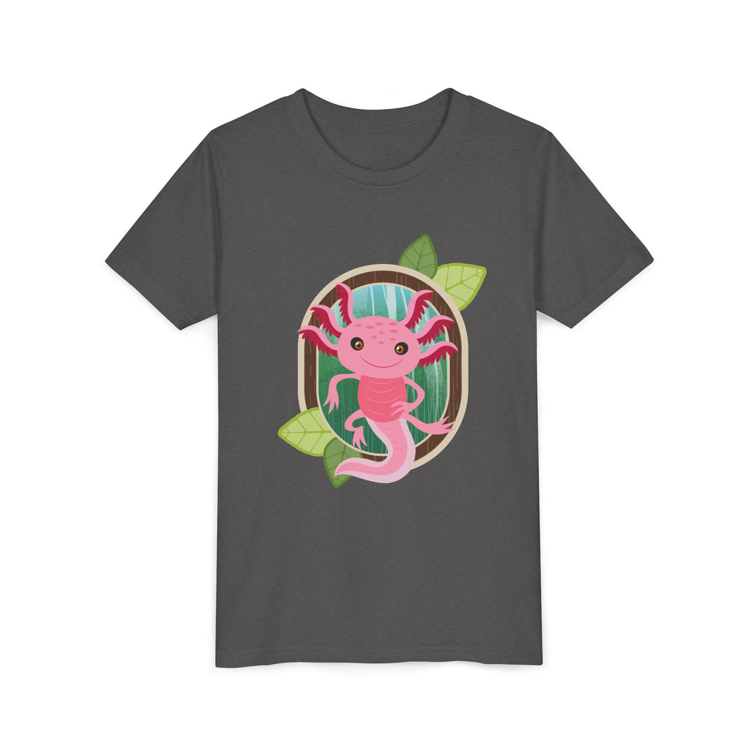 Axolotl Portrait of Nature Youth Soft Shirt