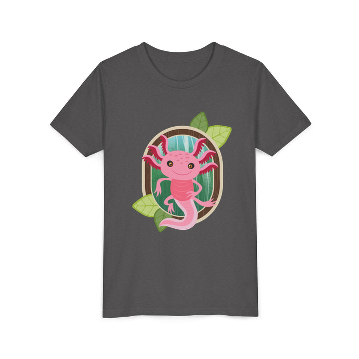 Axolotl Portrait of Nature Youth Soft Shirt