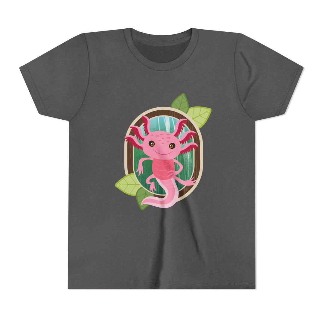 Axolotl Portrait of Nature Youth Soft Shirt