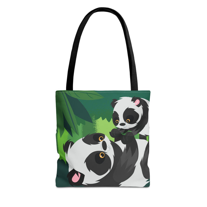 Panda Family Wild Tote Bag