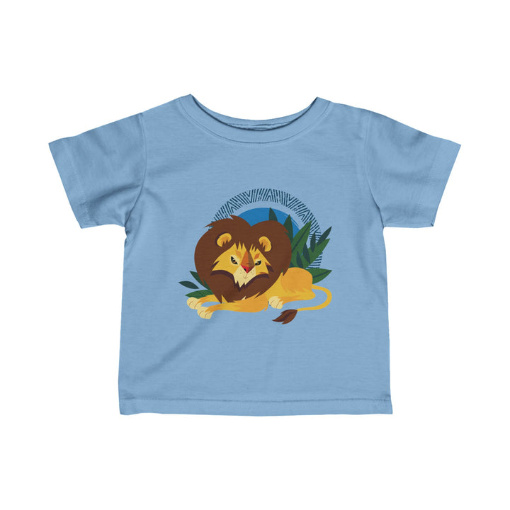 Lion Lounging Halo Baby Soft Shirt