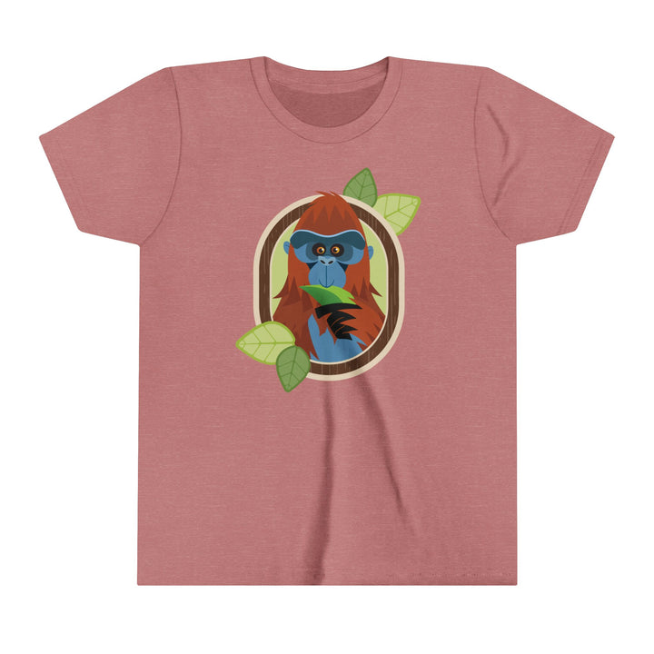 Orangutan Portrait of Nature Youth Soft Shirt