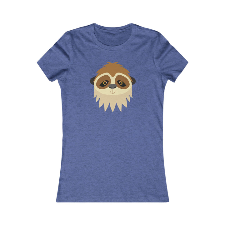 Sloth Wild Faces Women's Cut Tee